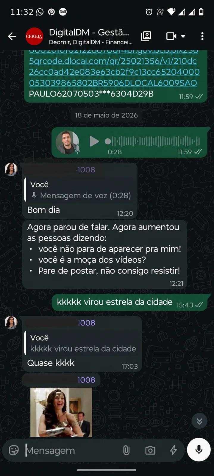 Cliente relata aumento da procura após o trabalho de conteúdo